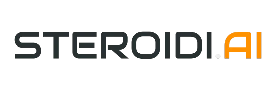 Logo trasparente Steroidi.AI